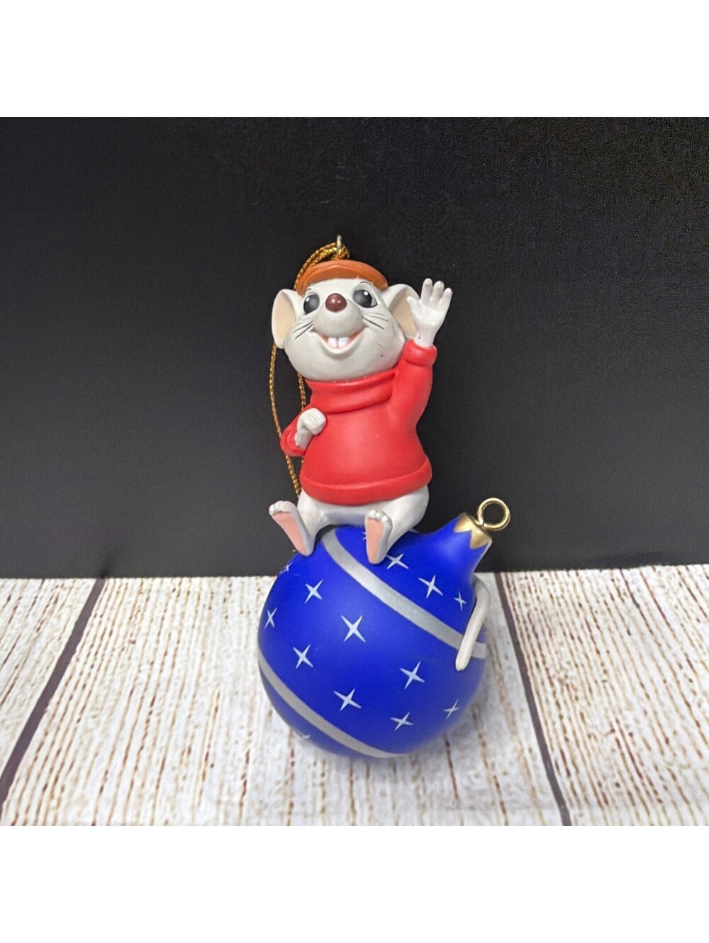 Grolier Disney Ornament The Rescuers Bernard